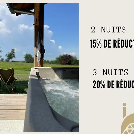 Dome Insolite Cedre Jacuzzi Et Petits Dejeuners Inclus