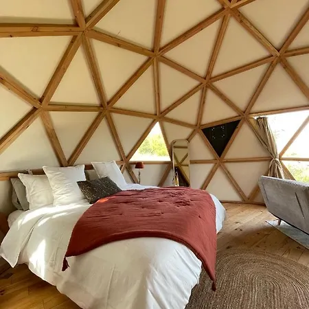 Dome Insolite Cedre Jacuzzi Et Petits Dejeuners Inclus Luksustelt Lagraulet-du-Gers